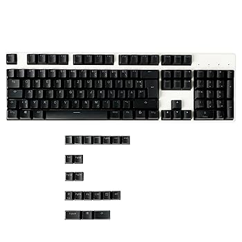 【中古】YMDK 123 ドイツ ISO ダブルショット PBT シャインスルー OEM プロファイル キーキャップセット MXスイッチ 68 84 96 61 87 104 メカニカルキー
