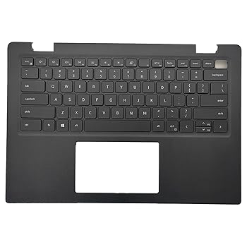 【中古】Jxjslp 交換用アッパーケースパームレスト DELL Latitude 3420 E3420シリーズ ノートパソコン バックライト付きキーボードアセンブリ トップカバ