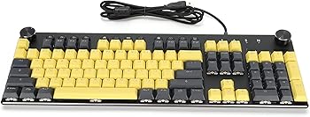 【中古】メカニカルキーボード 高耐久 青軸 ゲーミング キーボード PCキーボード