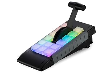 【中古】X-keys XBE-14 USB Tバー RGBバックライトプログラム可能なUSBキーパッド スイッチングまたはインスタントリプレイ用 vMix&セントラルコントロー