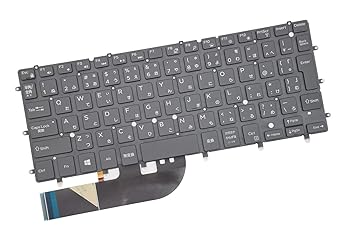 【中古】【未使用】E-ZeeGaa日本語キーボード 適用するDELL XPS13 9343 9350 9360 キーボード バックライト付き 修理交換用