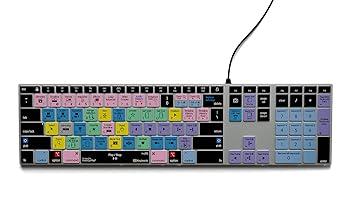 【中古】Final Cut Pro Backlit Pro 軽銀鍵盤 - macOS - US ? 150+ショートカット カテゴリー化済み うしろ側ともし火付き添い人で視認性を立ちなおる まとめ上げるす早さ