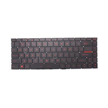 【中古】【未使用】キーボード MSI GF63 8RC GF63 8RD GF63 Thin 9SC 10UC 11UD MS-16R1 MS-16R4 GF65 Thin 9SD 9SE 10SD 10SE MS-16W1 MS-16W2用 赤バックライト付｜AJIMURA-SHOP