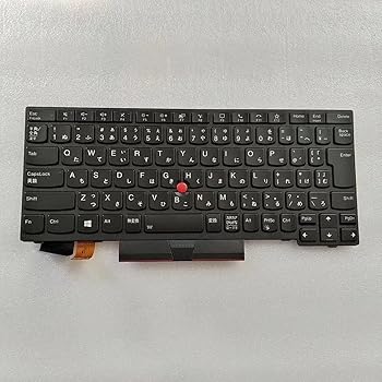【中古】【未使用】(修理交換用) 適用するLENOVO ThinkPad X280 X390 X395 A285 日本語キーボード バックライト無