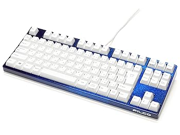 【中古】FILCO Majestouch Majestouch 2 HAKUA Tenkeyless テンキー受け答え CHERRY MX 茶軸 有線鍵盤 つや消し白いこと Nキーロールオーバー USB\u0026なおなお書き/2