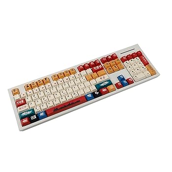 【中古】【未使用】130キー香港スタイルダイサブキーキャップ PBT チェリープロファイルキーキャップ TKL 61 64 68 75 87 96 104 108 Keychron MXキーボード用