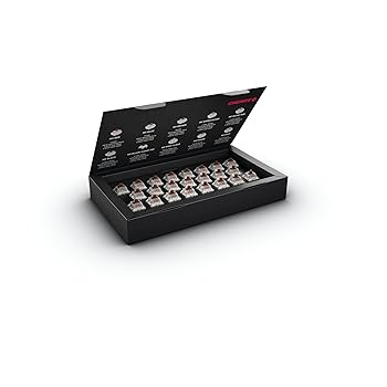 【中古】【未使用】CHERRY MX RGB BROWN スイッチキット メカニカルキーボードスイッチ 23個 DIY ホットスワップ ゲーミングキーボード用 クリック不要のタクタイル