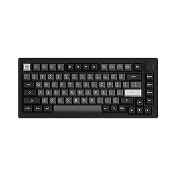 【中古】5075B Plus Black&Silver 75%英語配列 USB / 2.4GHz / Bluetooth 5.0 ワイヤレス V3 Cream Yellow Pro 磁気スイッチ テンキーレス メカニカルキ