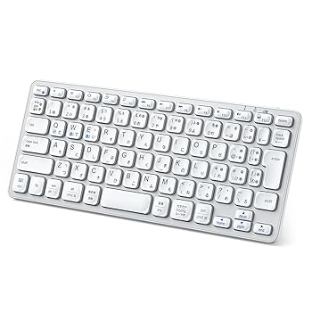 【中古】【未当て嵌める】iClever 鍵盤 Bluetooth 鍵盤 無線電話 無線電話鍵盤2.4Ghz静音鍵盤(受信システム嘱する) パウダーコンパクト鍵盤 薄型 小型 デ