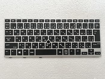 【中古】【未使用】（修理交換用） 適用す る HP elitebook 730 g5 735 G5 830 G5 836 G6 日本語キーボード☆トラックスティック付