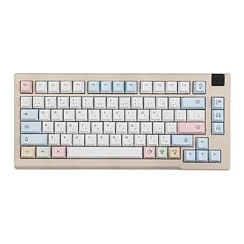 【中古】【未使用】kakiwutj 日本語キーキャップ 139キー PBT チョーク キーボード キーキャップ チェリープロファイル ダイサブキーキャップ MXスイッチキーボード