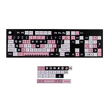 【中古】YMDK 127 カワイイ ポンチ絵 5面 サクラ色 黒いこと 染め料 補欠選手 XDA PBT 足懸かり旗がしら MX鍵盤 Apex 104 87 75 61 96 KBD75 ID80 64 68