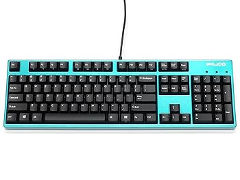 【中古】FILCO Majestouch 3 漆花浅葱 フルサイズ 英語申し合わせ 赤軸 104手当たり 有線繋ぎ合わせる Nキーロールオーバー相応う 2色働き掛けるPBT手当たり旗がしら 媒体役立つこと CHERR