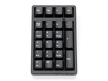 【中古】FILCO Majestouch TenKeyPad 2 Professional PBT CHERRY 茶軸 USB 2色成形キーキャップ搭載 リング型キープラー付 ブラック FTKP22M/B2D-KP03
