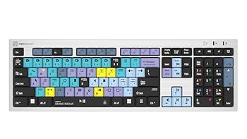 【中古】Windows マイコンでのBlackmagicのDavinci Resolveでのまとめ上げる用に心積もりされたLogickeyboardの「か細い伝達ルート」 ? p/n LKB-RESC-AJPU-US