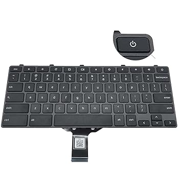 【中古】【未使用】Dell Chromebook 11 3100 3110 3120 5190シリーズノートパソコン(OD2DT 00D2DT 03G0H0 PK132FG3A00 SG-92620-XUA)USレイアウト ドライバー付き (|AJIMURA-SHOP
