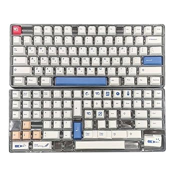 【中古】【未使用】ZSYTF 137キー PBT キーキャップ チェリープロファイル DYE-SUB キーキャップ Cherry MXスイッチ用 メカニカルキーボード 豆乳テーマキーキャッ