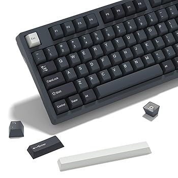 【中古】KBDiy Apollo PBT ダブルショットキーキャップセット 176キー グレー カスタムキーキャップ 60%チェリープロファイルキーキャップ 61/64/68/84/8 14,431円