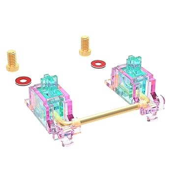 【中古】【未使用】DUROCK スタビライザー V2、ねじ込み式スタビライザー 2u 6.25u 7uワイヤー付き PCBマウントキーボードスタビライザー メカニカルキーボード用 ( 13,751円
