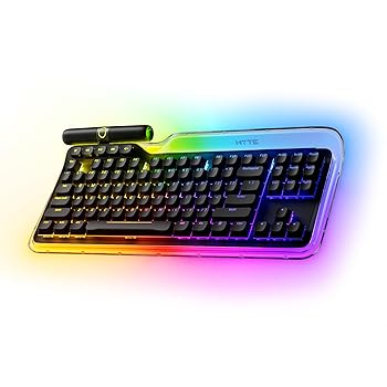 【中古】HYTE Keeb TKL - モダンなヒューマンインターフェース - カスタマイズ可能なテンキーレス 有線 クリスタル バブル RGB ガスケットマウント メカ｜AJIMURA-SHOP