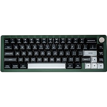 【中古】【未使用】REDQIN WOB PBT キーキャップ - ホワイトオンブラック ダブルショット PBT キーキャップ - RSA Profile 160 キーカスタムセット メカニカルキー