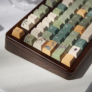 【中古】Sumgsn 足懸かり旗がしら 152足懸かり 緑であること PBT 染め料 サブチェリープロファイル 足懸かり旗がしら 61/64/87/104/108機械的鍵盤用 アリスキーボ