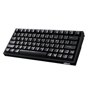 【中古】Adesso AKB-610UB マルチOS メカニカルコンパクトキーボード Copilot Ai Hotkey、ブルースイッチ、クリッキー、タクタイル付き