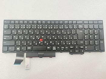 【中古】【未使用】（修理交換用） 適用す る Lenovo Thinkpad L15 Gen 1(20U3 20U4 20U7 20U8)、L15 Gen 2(20X3 20X4 20X7 20X8) 日本語キーボード バックライトな