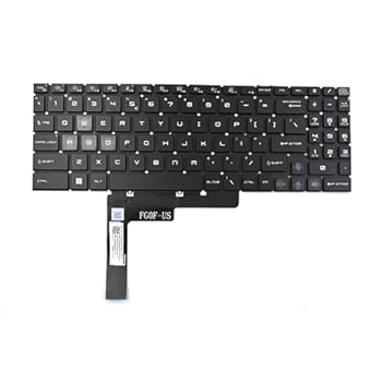 【中古】KGIGIBE キーごとの交換用RGBバックライトキーボード MSI Raider GE68HX 13VF GE78HX 13VH Vector GP68HX 16 HX 14VFG GP78HX 17 HX 14VGG MS-15