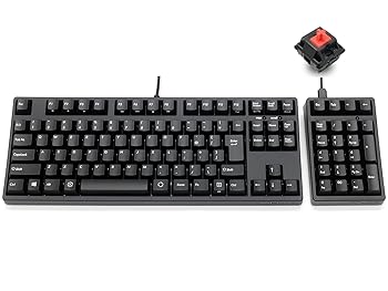 【中古】FILCO Majestouch TKSP 事務室書き割り 日本語取り合わせ 静音赤軸 テンキーレスキーボード テンキーパッド 黒 PBT2色作り上げる足がかり旗がしら 媒体役立つこと N