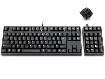 【中古】FILCO Majestouch TKSP 事務室仕かける 日本語割りつける 茶軸 テンキーレスキーボード テンキーパッド 黒 PBT2色組み立てる手懸かり旗がしら 手段役立つこと NumLo キーボード-マウス・キーボード・入力機器