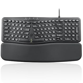 【中古】【未当て嵌める】Perixx PERIBOARD-536BUS エルゴノミクス 英語取り合わせ鍵盤 着脱式リストレスト 黒いこと