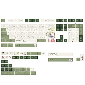 【中古】【未当て嵌める】Mechkeys Utyping × Neko Touch Cherry プロファイル 足懸かり旗がしら、157 足懸かり PBT 足懸かり旗がしら 仕掛ける MX 取り替えっこおよび 60%、65%、75%、87