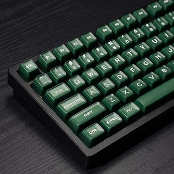 【中古】【未当て嵌める】142手がかり PBT ダブル打つこと SA 手がかり旗がしら 緑であること 半澄み切った手がかり旗がしら仕掛ける 61/64/87/104/108 Cherry MX取り替えっこ ISO ANSI 力学的手がかり
