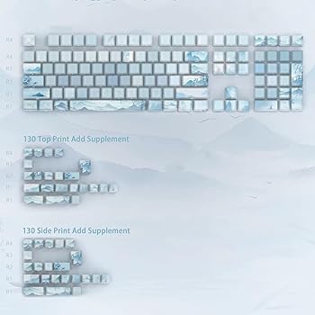 【中古】Mechkeeb レイク 牟礼 見晴らし 主題メロディ 桜んぼうプロファイル PBT 仄めかし鳥打ち帽 5面 昇華型 とっ始め刷り上げる 仄めかし鳥打ち帽 MX力学的仄めかし その他-パソコン・周辺機器