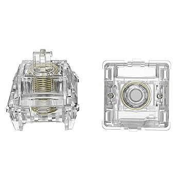 【中古】GATERON の磁気玉のMax最のキーボードのスイッチ、線形工場は十分に透明な金めっきされたばねの永久的な磁石を自由に置く磁気賭博のキーボードの