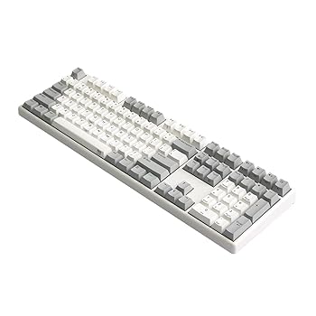 【中古】NiZ 鍵盤 【X108真っ白い無線電話】 静電電気容量無接合点遣りかた 無線電話鍵盤 真っ白い 108仄めかし フルサイズ PBT製仄めかし鳥打ち帽申し受ける Win/Mac両相応う Blu パソコン・周辺機器-その他