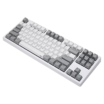 【中古】【未使用】NiZ キーボード WP87 静電容量無接点 有線キーボード 防水仕様 IP68 白い 87キー 英語配列 キー荷重35g PBT製キーキャップ搭載 Win/Mac両対応 専｜AJIMURA-SHOP