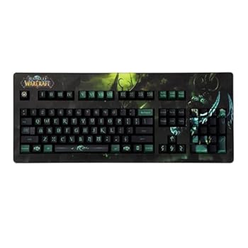 【中古】Cherry G80-3494 Cherry Germany G80-3000/3494 World of Warcraft Game メカニカルキーボード フルキー コンフリクトなし メカニカルキーボード