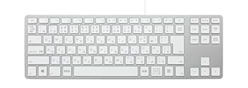 【中古】【未使用】Matias Wired Aluminum Tenkeyless keyboard for PC Silver 日本語配列 USB シルバー|AJIMURA-SHOP