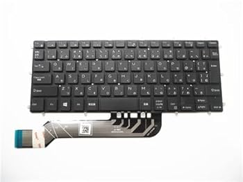 【中古】ノートPC Dell inspiron 13(5000) 5368 5369 5370 5378 5379, inspiron 13(7000) 7368 7370 7373 7375 7378 7380 2in1用 日本語キーボード