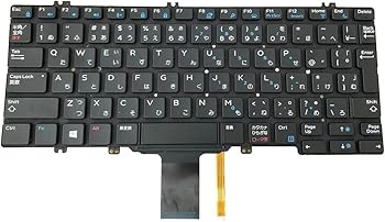 【中古】【未使用】修理交換用ノートパソコンキーボード適用す る DELL Latitude 5289 7389 2-in-1 5280 5288 7280 7380 0WXP3F WXP3F NSK-EHABC 0J PK131S51B45 日｜AJIMURA-SHOP