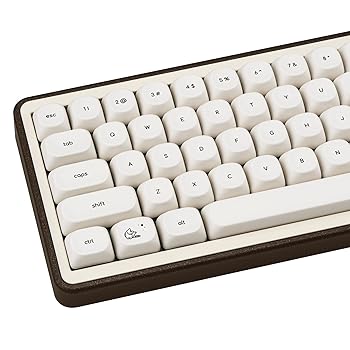 【中古】COOMICKEY PBT キーキャップセット 124キー ミニマリストスタイル カスタム 白猫キーボード 昇華型 MOA プロファイル キーキャップ 60 65 75 100