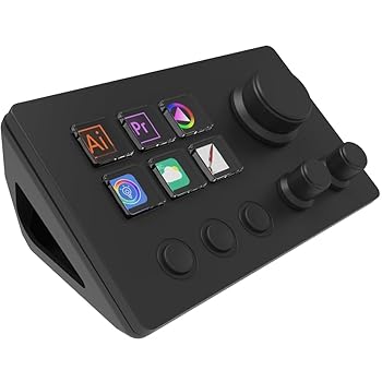 【中古】MiraBox MBox N3 ショートカットキー カスタムキー スイッチャー 配信者向けデバイス 左手デバイス 片手デバイス ショートカットキーデバイス Wi
