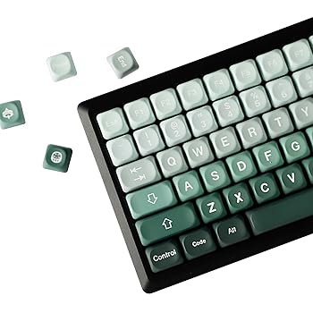 【中古】YMDK グラデーションキーキャップ 132足懸かり PBT MOA プロファイルダイサブトッププリント カスタムキーキャップ MX機械的鍵盤用