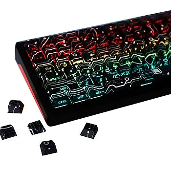 【中古】【未当て嵌める】YMDK PCB 陰電子幻影 主題メロディ 135手がかり PBT+マイコン 手がかり旗がしら 姿勢ともし火 シャインスルーダイ 控え選手カスタム 手がかり旗がしら ダブル打つこと チェ