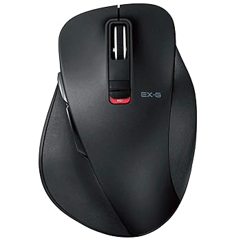 【中古】【未当て嵌める】エレコム 二十日鼠 Bluetooth (iOS相応う) L大きさ 5名取り草 (戻る・進む名取り草積み上げる) BlueLED 手持ち部分の極み 黒いこと iPad Pro 2020 M-XGL10BBBK