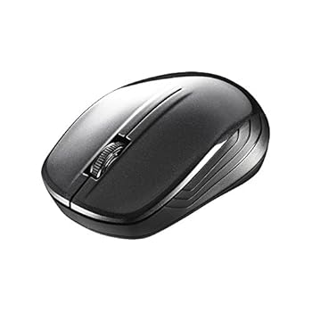 【中古】バッファロー BUFFALO 無線(2.4GHz)BlueLEDマウス3ボタン ブラック BSMBW105BK