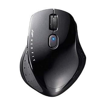 【中古】（まとめ）緩衝装置置き目 無線電話 BlueLED5名取り草 ネオフィットマウス M大いさ 黒いこと BSMBW510MBK 1個【×2書き割り】