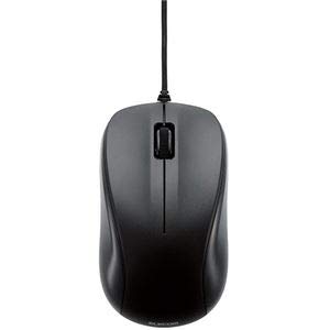 【中古】エレコム USB光学式マウス 3ボタンRoHS指令準拠 Mサイズ ブラック M-K6URBK/RS 1セット(10個)